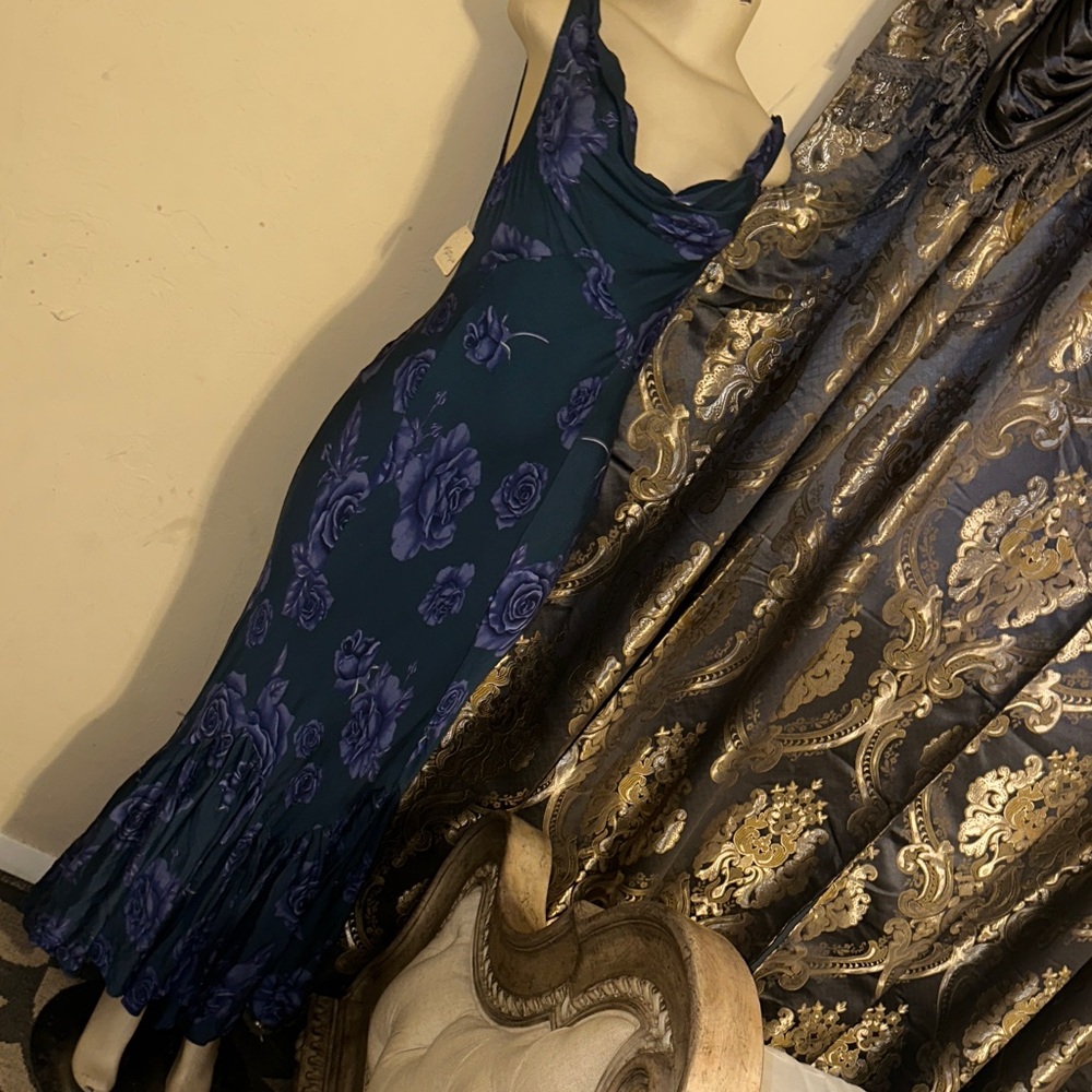 Nwt free people Elegant Floral Maxi Dress